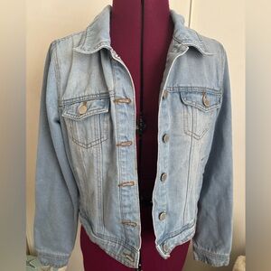 EUC Classic Light Blue Denim Jacket by CI SONO, Size M